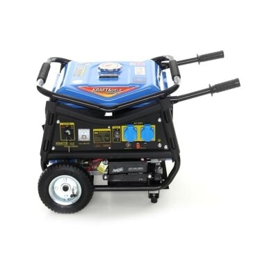 Benzininis vienfazis elektros generatorius 3000W KRAFT&DELE, KD144