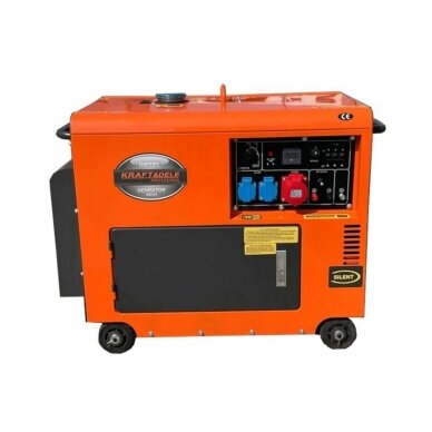 Dyzelinis trifazis elektros generatorius  KD121 7000W 12/230/400V 1