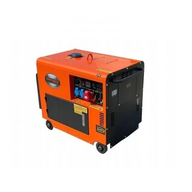 Dyzelinis trifazis elektros generatorius  KD121 7000W 12/230/400V