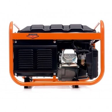 Benzininis vienfazis elektros generatorius KRAFT&DELE  3500W 12/230V/ 7AG (KD160) 3