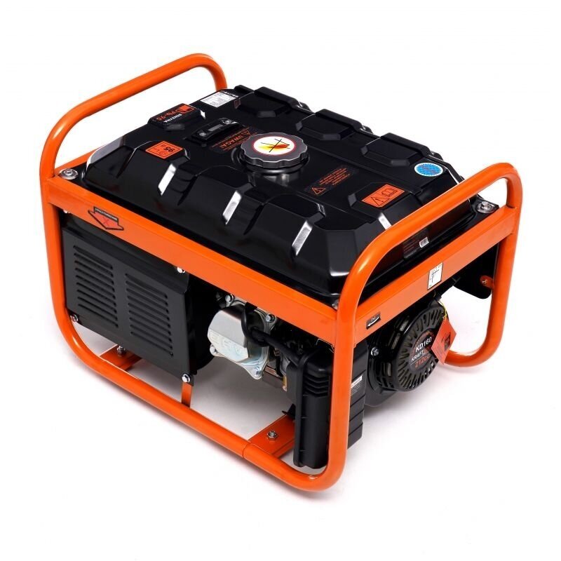 Benzininis vienfazis elektros generatorius KRAFT&DELE 3500W 12 / 230V / 7AG KD160 6