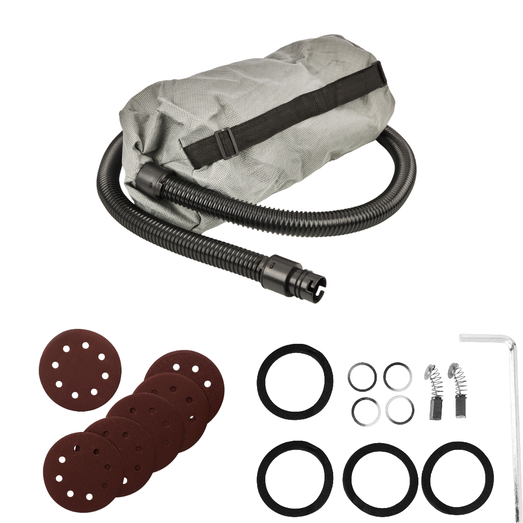 Gipso glaisto šlifuoklis su dulkių maišu 1800W, KD1799 9