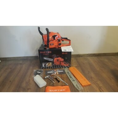 Benzininis grandininis pjūklas 2500W SUPTEC, CS-52