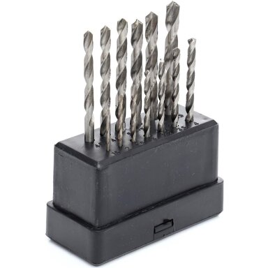 HSS metalo ir betono grąžtai 13 vnt, KD10223 HSS metalo ir betono grąžtai 13 vnt, KD10223