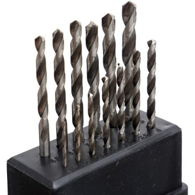 HSS metalo ir betono grąžtai 13 vnt, KD10223 HSS metalo ir betono grąžtai 13 vnt, KD10223