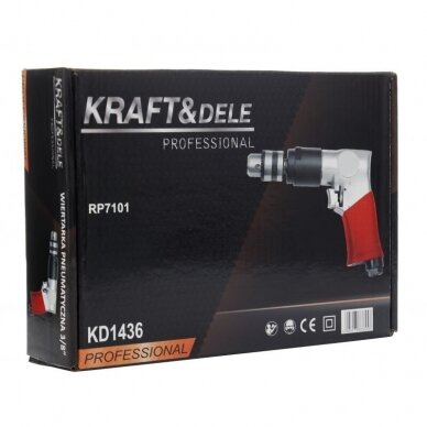 Gręžtuvas pneumatinis 3/8" (10mm) KD1436 6 Gręžtuvas pneumatinis 3/8" (10mm) KD1436 6