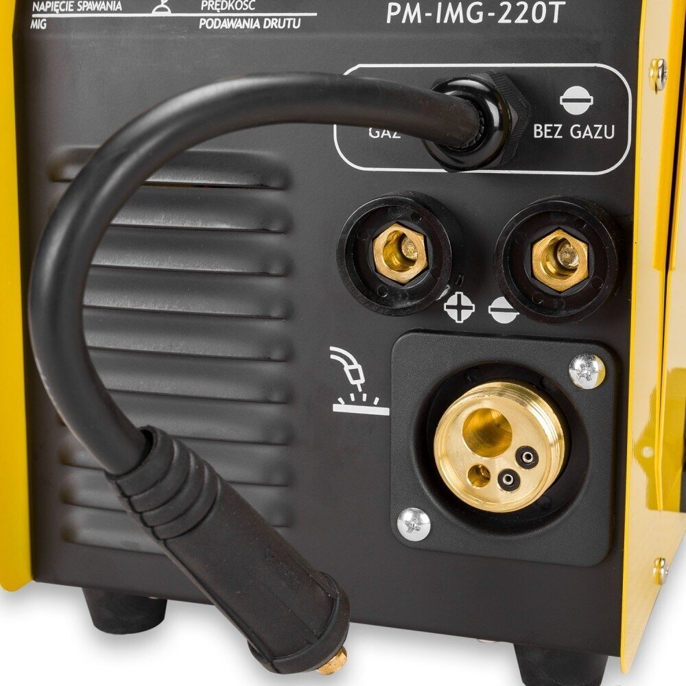 Inverterinis suvirinimo aparatas 220A MIG / MAG / TIG / MMA PM-IMG-220T 6 Inverterinis suvirinimo aparatas 220A MIG / MAG / TIG / MMA PM-IMG-220T 6