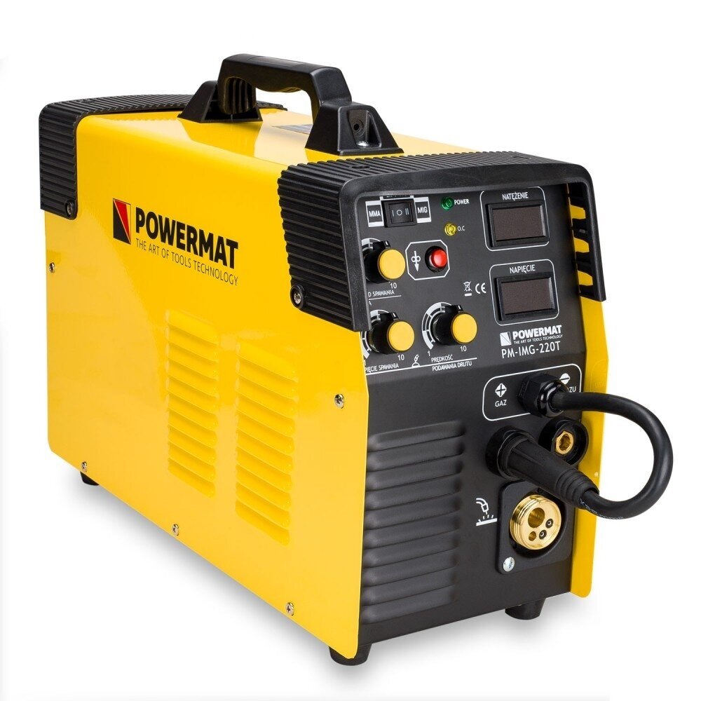 Inverterinis suvirinimo aparatas 220A MIG / MAG / TIG / MMA PM-IMG-220T 1 Inverterinis suvirinimo aparatas 220A MIG / MAG / TIG / MMA PM-IMG-220T 1