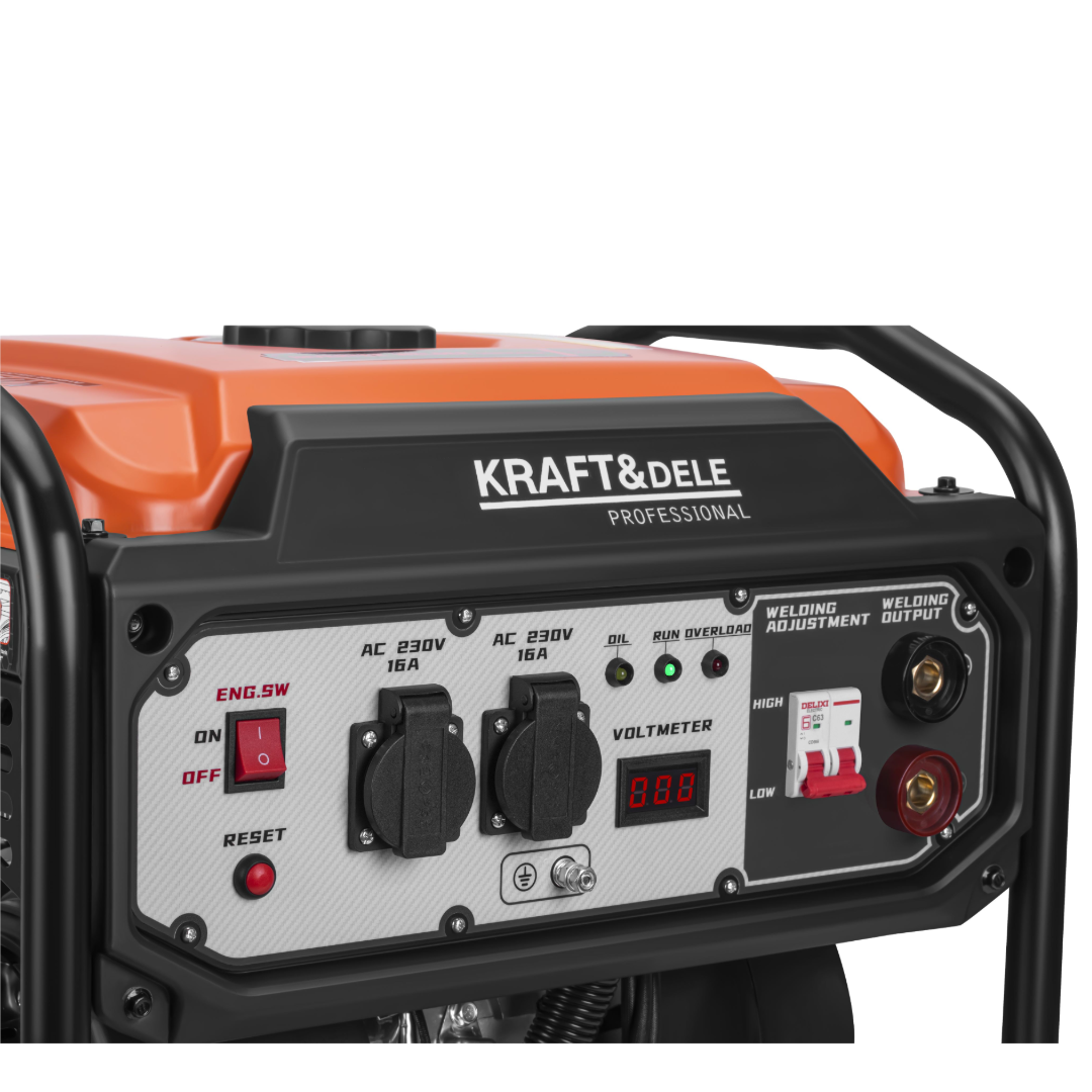 Inverterinis elektros generatorius 5800W Kraft&Dele, KD3234 2 Inverterinis elektros generatorius 5800W Kraft&Dele, KD3234 2