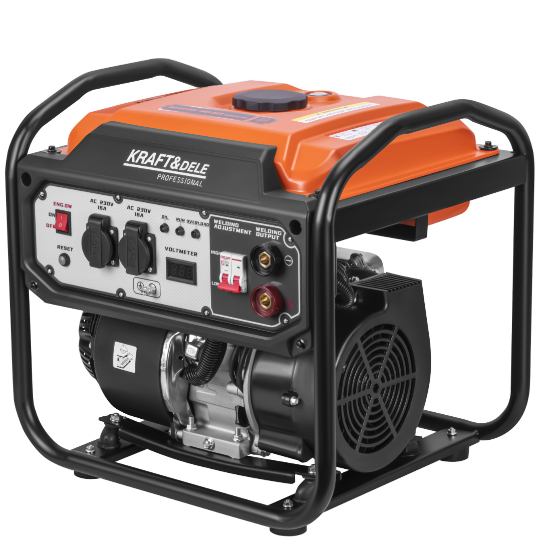 Inverterinis elektros generatorius 5800W Kraft&Dele, KD3234 Inverterinis elektros generatorius 5800W Kraft&Dele, KD3234