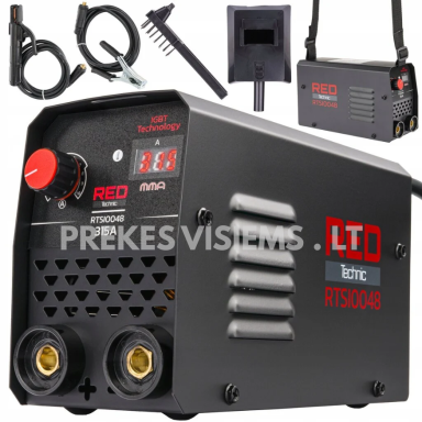 Inverterinis suvirinimo aparatas RED TECHNIC 20–315A, RTS10048