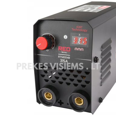 Inverterinis suvirinimo aparatas RED TECHNIC 20–315A, RTS10048