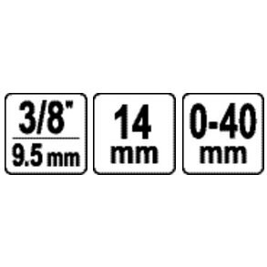 Įrankis sąvaržoms 0-40mm 3 Įrankis sąvaržoms 0-40mm 3