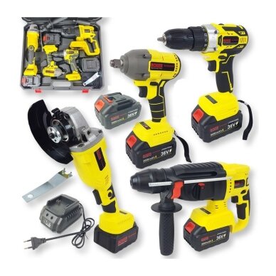Įrankių komplektas 4in1 BOXER, BX-187