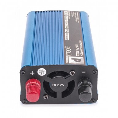 Įtampos keitiklis 12V 1200W PM-PN-1200S Įtampos keitiklis 12V 1200W PM-PN-1200S