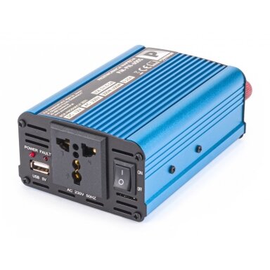 Įtampos keitiklis 12V 600W PM-PN-600S Įtampos keitiklis 12V 600W PM-PN-600S