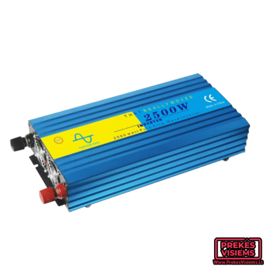 Įtampos keitiklis 2500 W Įtampos keitiklis 2500 W