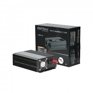 Įtampos keitiklis 700/1400W 12V (KD1254) Įtampos keitiklis 700/1400W 12V (KD1254)