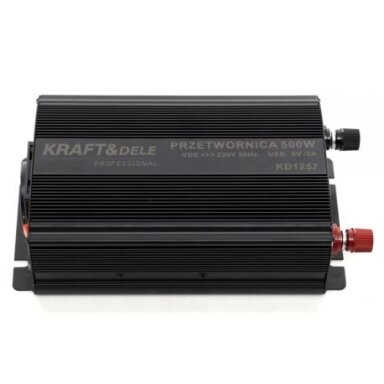 Įtampos keitiklis (inverteris) 300/600W 12V KD1257 Įtampos keitiklis (inverteris) 300/600W 12V KD1257