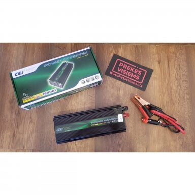 Įtampos keitiklis-inveteris „CEJ“ | 1500W Įtampos keitiklis-inveteris „CEJ“ | 1500W