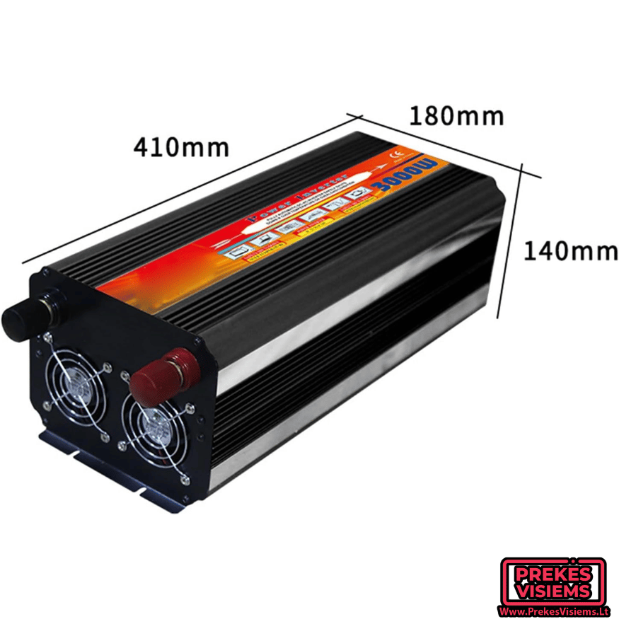 Įtampos keitiklis 3000W 1 Įtampos keitiklis 3000W 1