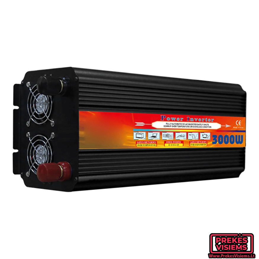 Įtampos keitiklis 3000W 3