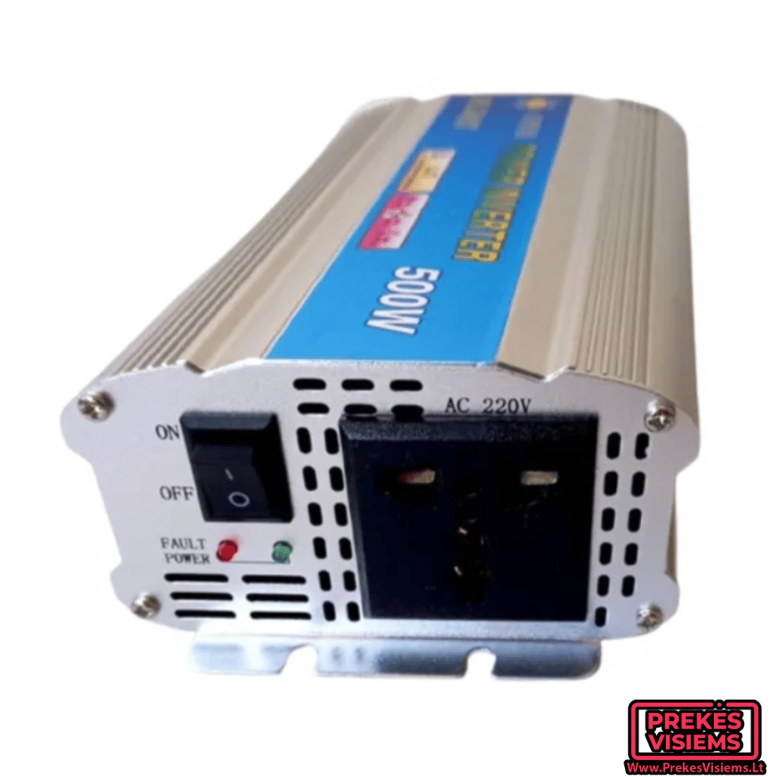 Įtampos keitiklis-inverteris 550 W 1