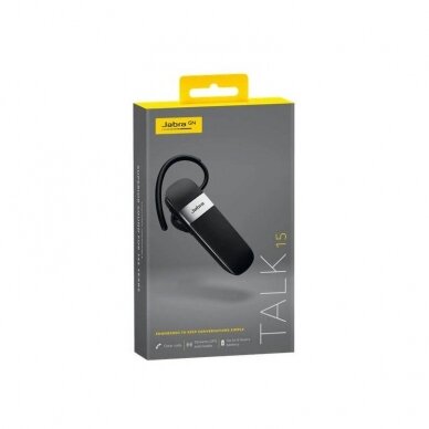 Jabra Talk 15 laisvų rankų įranga / belaidė Bluetooth ausinė 1