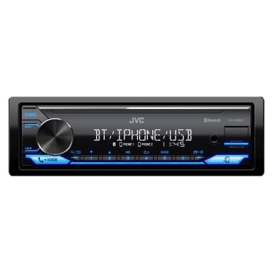 JVC, KD-X382BT USB MP3 magnetola su AUX įėjimu, Bluetooth