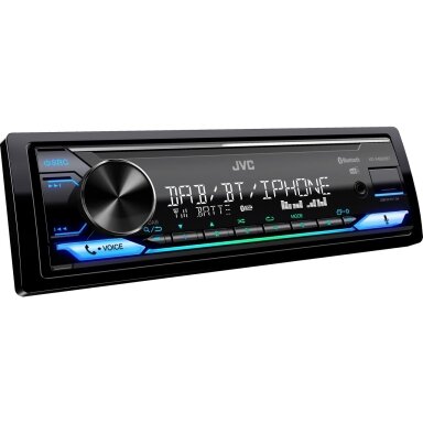 JVC, KD-X482DBT USB MP3 magnetola su AUX įėjimu, BT