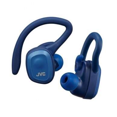 JVC, HA-ET45T-AU, mėlynos sp. dinaminės ausinės, Sporto 1
