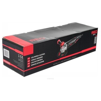 Kampinis šlifuoklis Diax Kampinis šlifuoklis 125MM 10x galios DISC 1500W reguliavimas RTSZK0069
