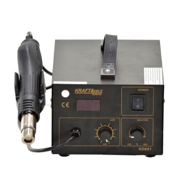 Karšto oro litavimo stotelė Kraftdele KD851 400W