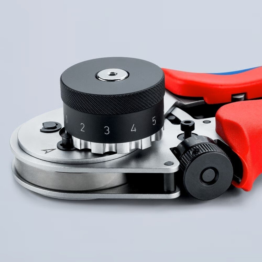 Keturių ašmenų užspaudimo replės elektros instaliacijai KNIPEX 6 Keturių ašmenų užspaudimo replės elektros instaliacijai KNIPEX 6