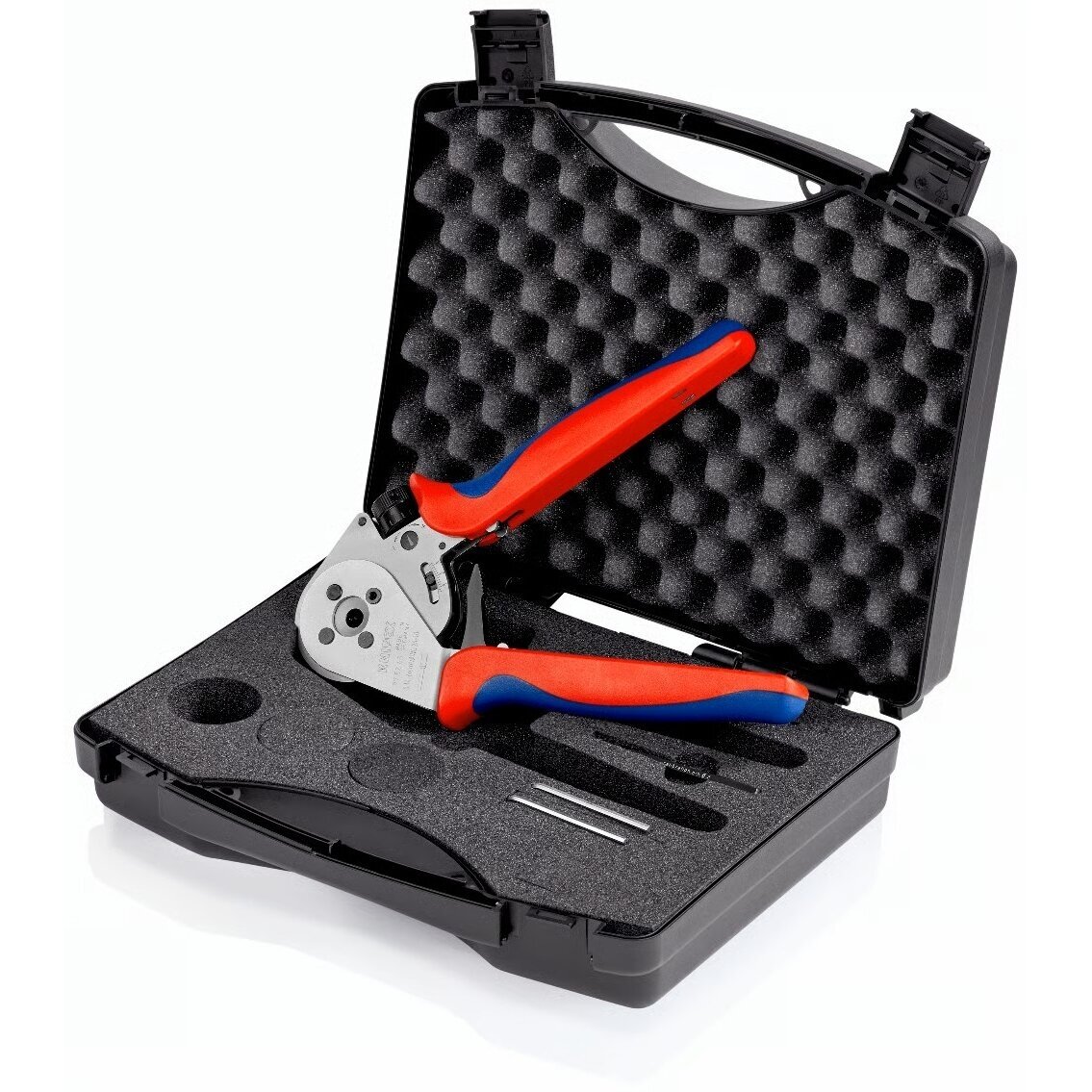 Keturių ašmenų užspaudimo replės elektros instaliacijai KNIPEX 3 Keturių ašmenų užspaudimo replės elektros instaliacijai KNIPEX 3