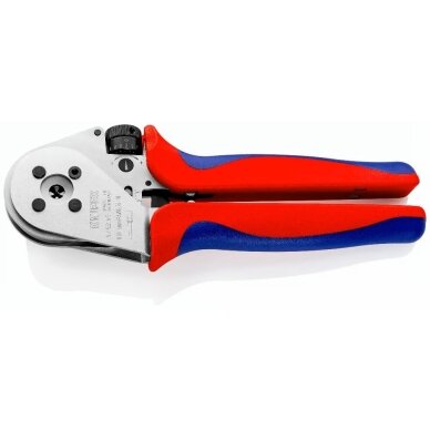 Keturių ašmenų užspaudimo replės elektros instaliacijai KNIPEX 2 Keturių ašmenų užspaudimo replės elektros instaliacijai KNIPEX 2