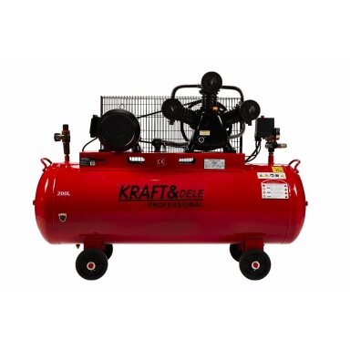Kompresorius 200L 3 Stūmokliai KD1474 + separatorius