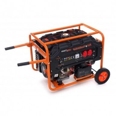 KRAFT&DELE KD164 Benzininis generatorius 5.5 kW vienfazis su el. starteriu