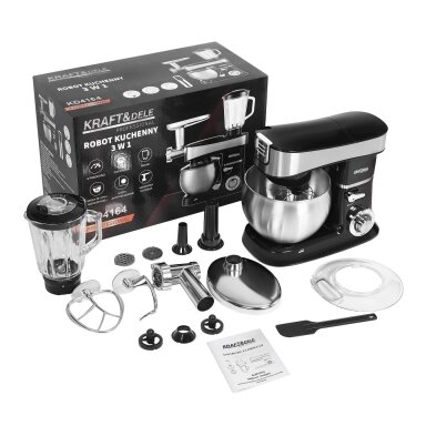 KRAFT&DELE KD4164 3 viename maisto smulkintuvas KRAFT&DELE KD4164 3 viename maisto smulkintuvas
