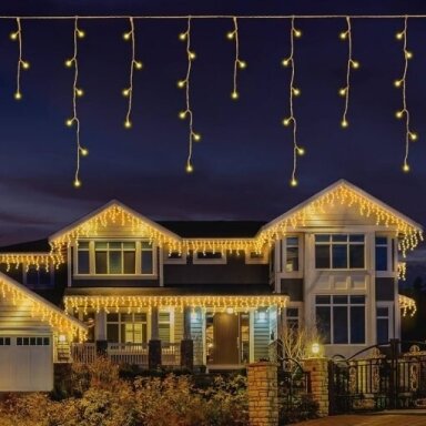 Lauko girlianda "Varvekliai" 25m 500LED STANDART PLIUS RB FLASH Lauko girlianda "Varvekliai" 25m 500LED STANDART PLIUS RB FLASH