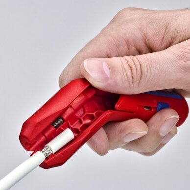 Laidų nuvalymo įrankis KNIPEX ErgoStrip 7 Laidų nuvalymo įrankis KNIPEX ErgoStrip 7