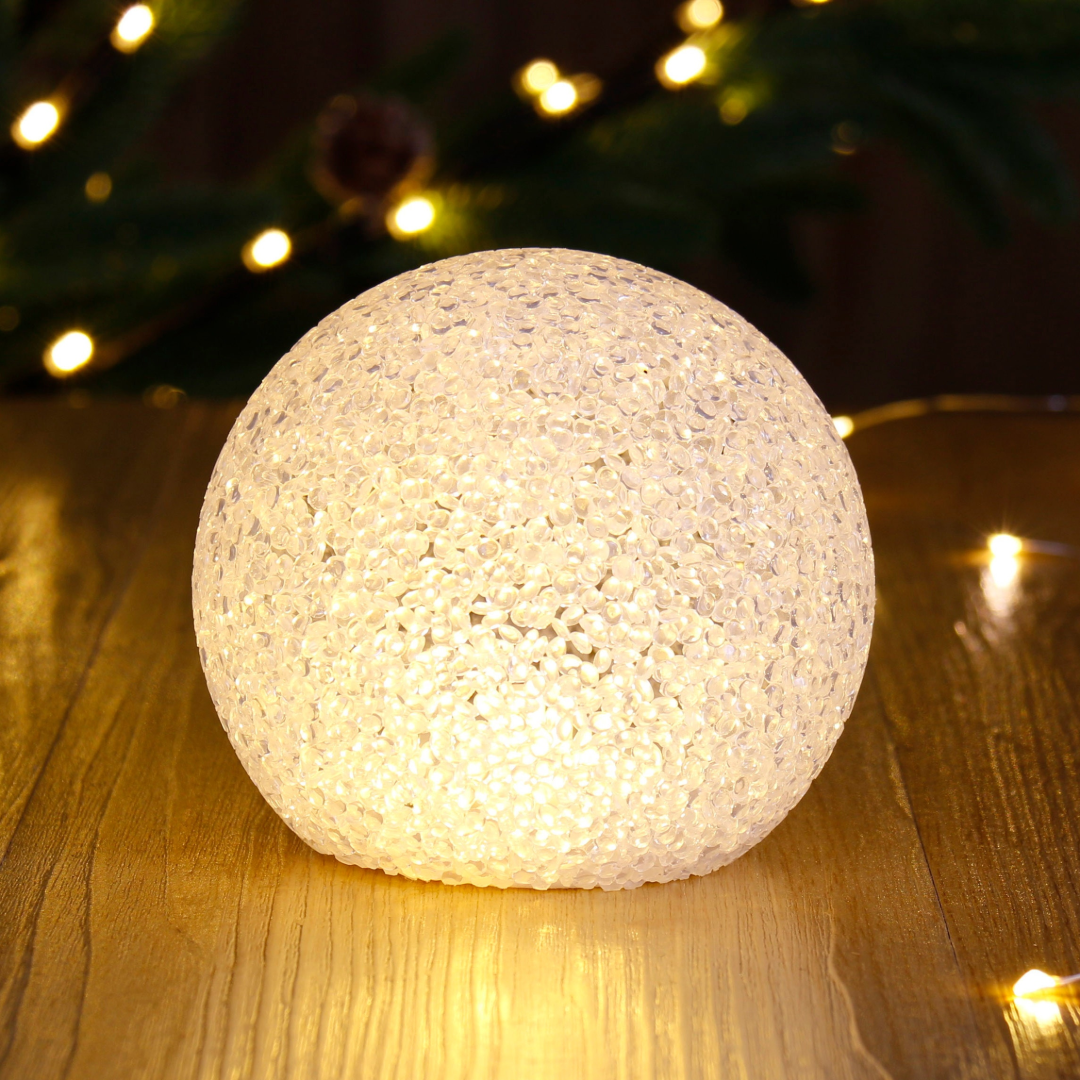 LED kalėdinė dekoracija rutulio formos 12cm