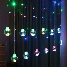 LED užuolaida burbulai (Spalvota)