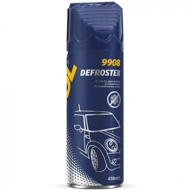 Ledo tirpiklis langams/stiklams MANNOL 450ml
