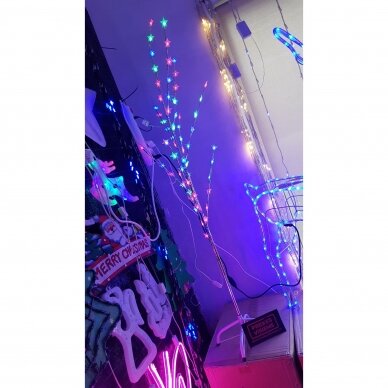LED kalėdinė dekoracija ( didelis medelis) - žvaigždutės 2