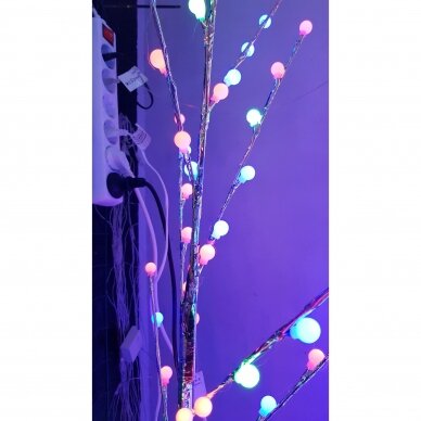 LED kalėdinė dekoracija didelis medelis - burbuliukai 2