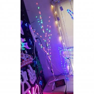 LED kalėdinė dekoracija ( didelis medelis) - snaigė 1