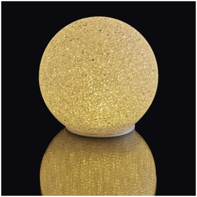 LED kalėdinė dekoracija rutulio formos 12cm 1 LED kalėdinė dekoracija rutulio formos 12cm 1