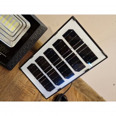 LED lauko šviestuvas su atskira saulės baterija 100W 2