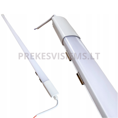 LED šviestuvas atsparus drėgmei 120cm T30 LED šviestuvas atsparus drėgmei 120cm T30